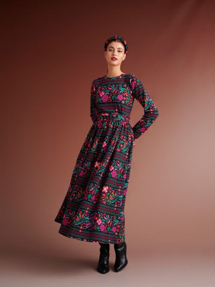 ΓΥΝΑΙΚΕΙΟ ΦΟΡΕΜΑ KARAVAN MARILOO SWEATER DRESS BLACK
