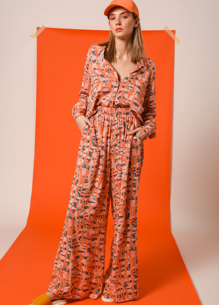 Arpyes The Graphic Orange Co-ord set