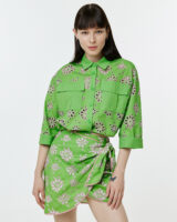 Access Fashion Broderie Anglaise Co-ord Set - Green