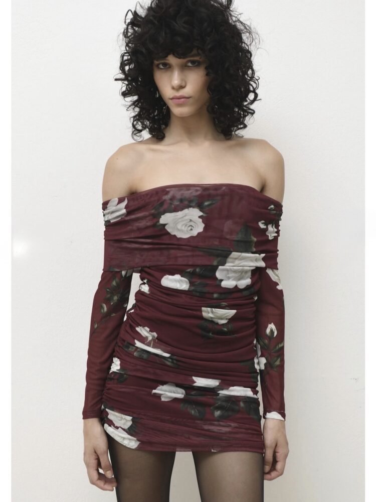 Trilogy Clothing Lana Mesh Mini Dress