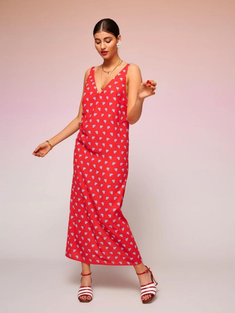ΓΥΝΑΙΚΕΙΟ ΦΟΡΕΜΑ KARAVAN IRENE DRESS RED