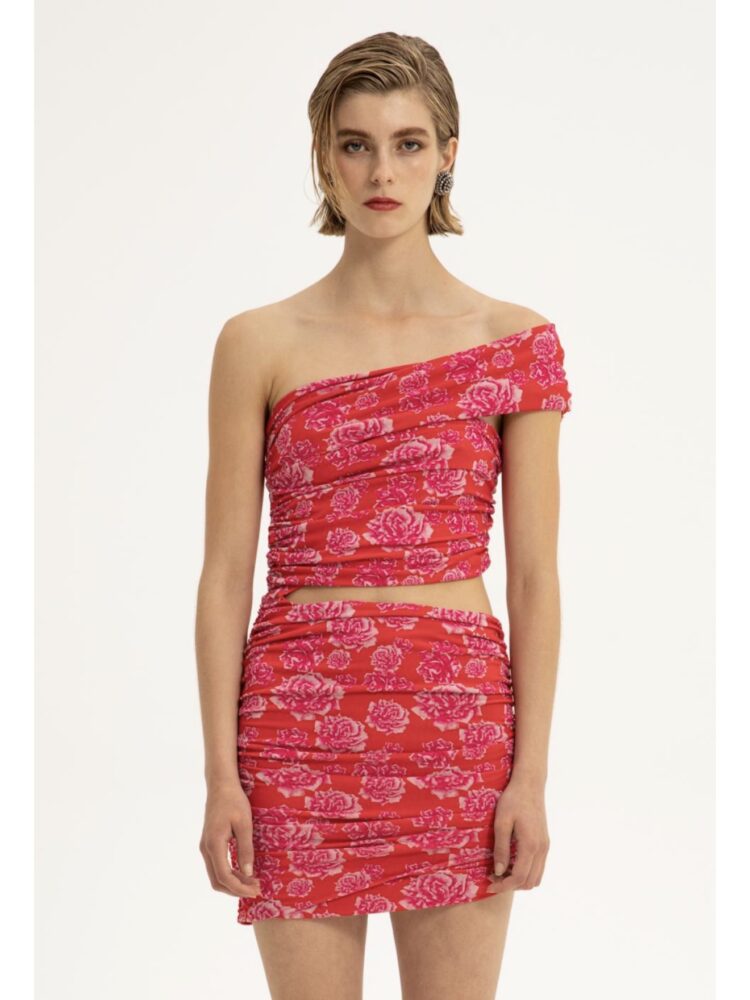 Vassia kostara mini dress