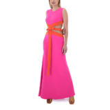 SLEEVELESS MAXI DRESS WOMEN C.MANOLO