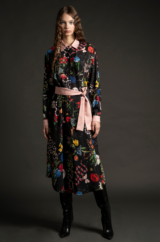 Peace and chaos Nocturnal Midi Dress