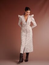 ΓΥΝΑΙΚΕΙΟ ΦΟΡΕΜΑ KARAVAN GINNY DRESS WITH POINTY SLEEVES IVORY