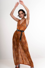 PRIMA Silk Dress by Evdole